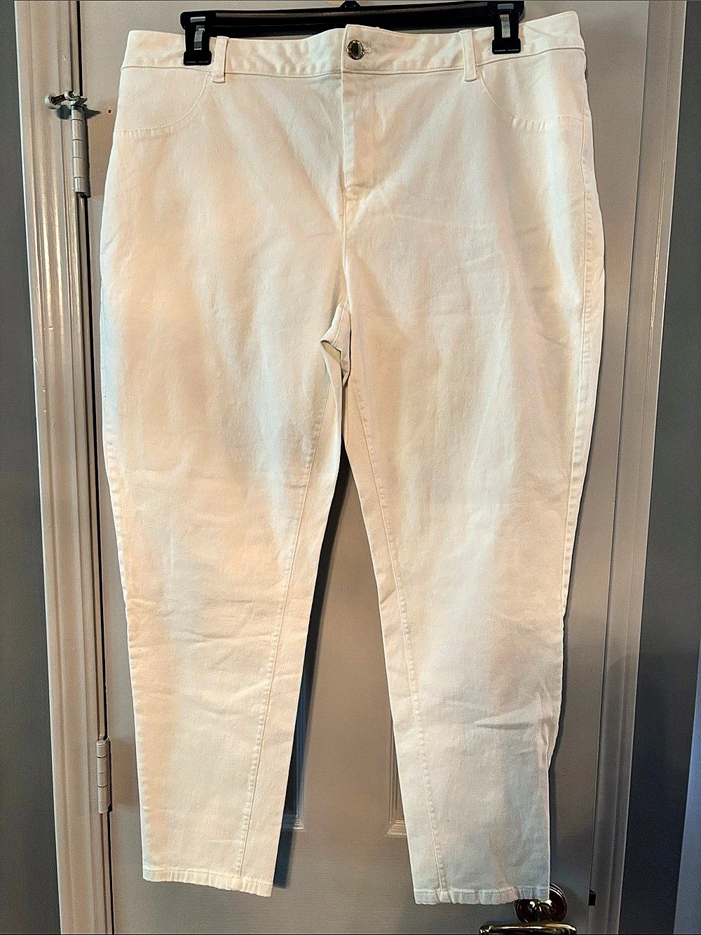 Calvin Klein White Skinny Jeans